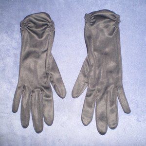 Vintage 1950's/60's Short Dress Black Gloves #1